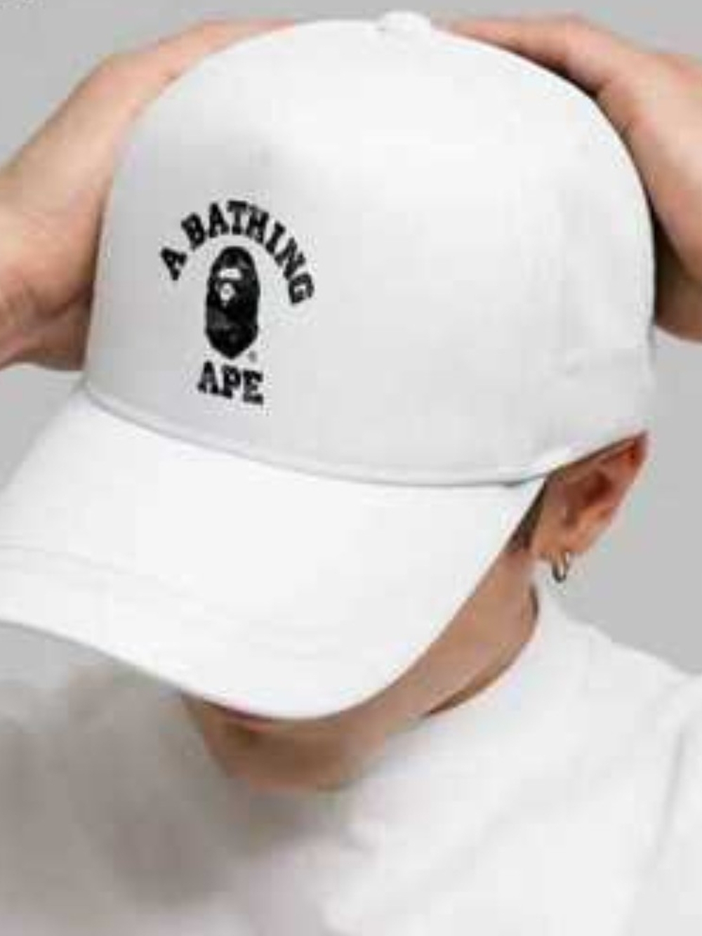 A Bathing Ape  Cap White